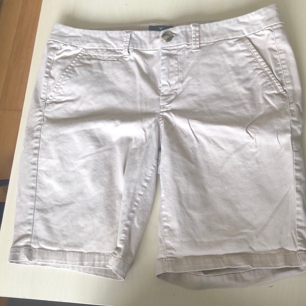Khaki Bermuda Shorts